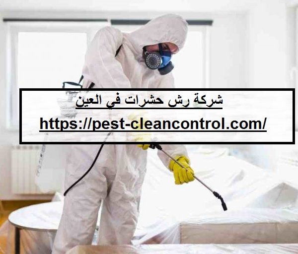 شركة رش حشرات في العين