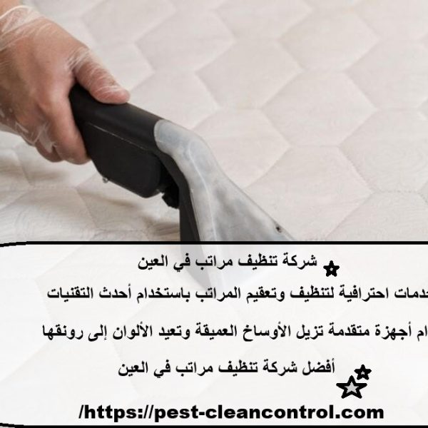 شركة تنظيف مراتب في العين